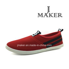 2016 Fashion Canvas Low Price Injection Canvas Shoes for Lady Jm2049-L